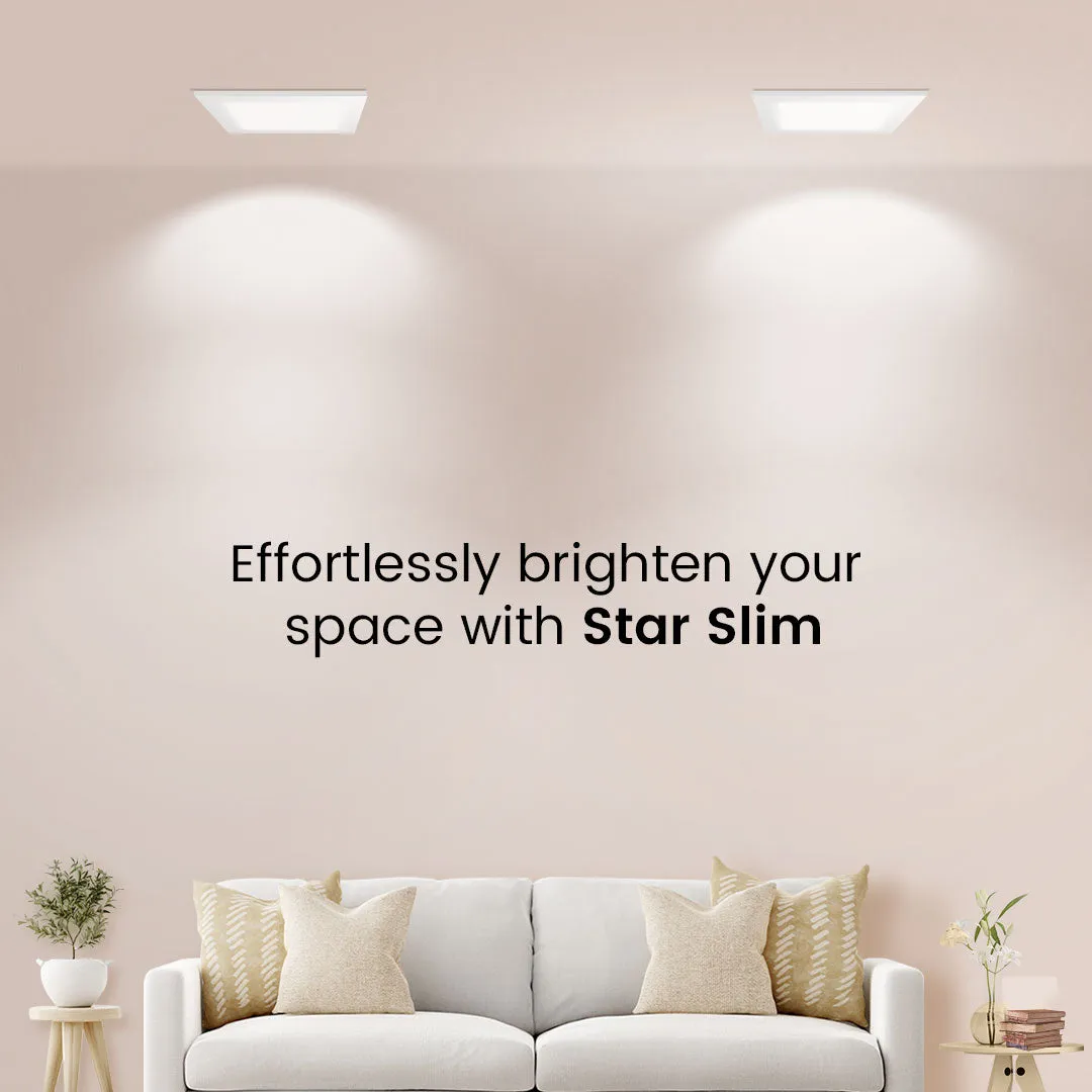 18W Star Slim Round Led Recesss Panel