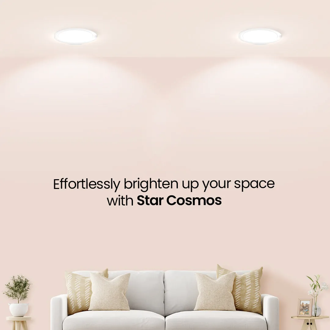 5W Star Cosmos Round Led Recess Panel