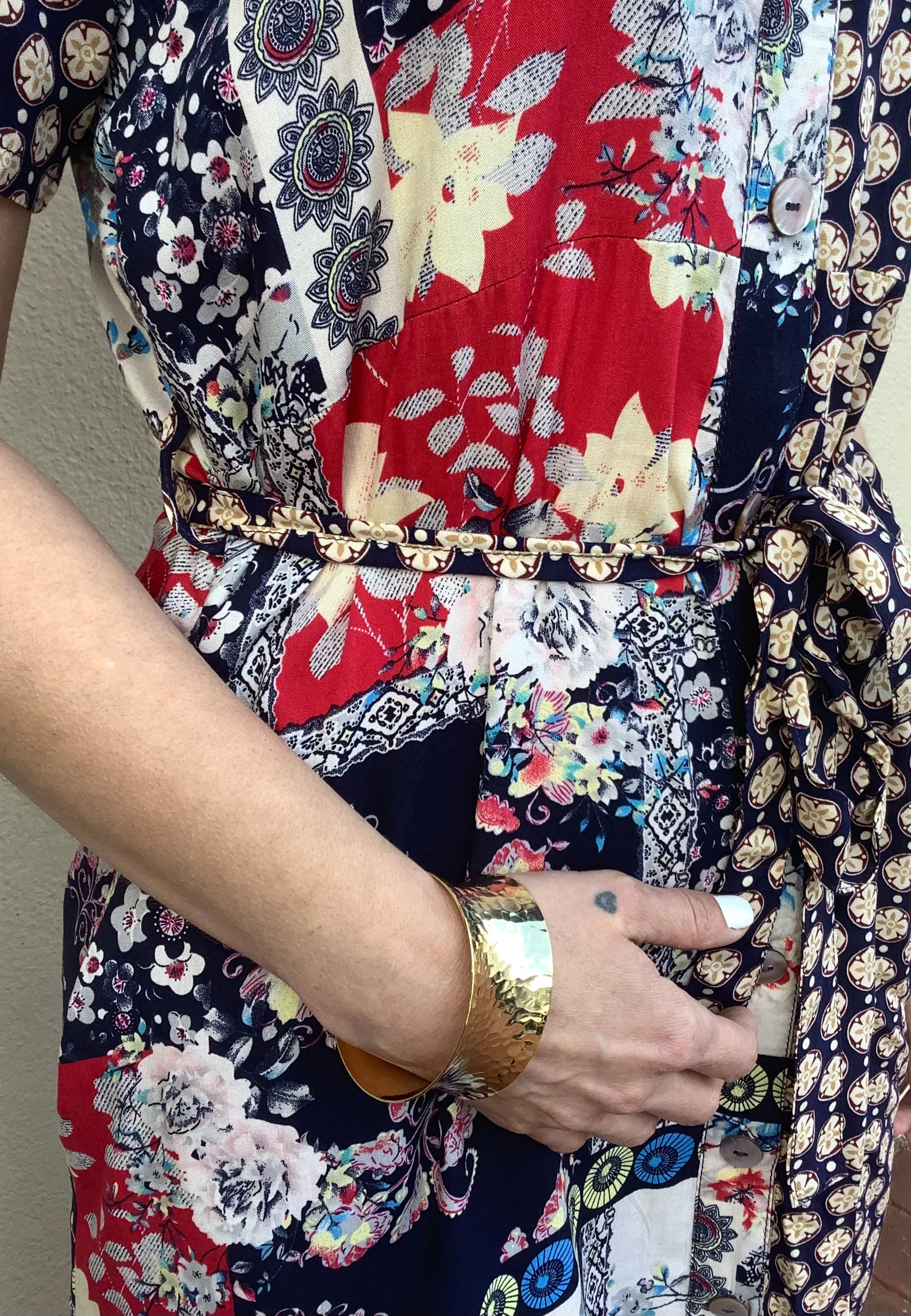 Allie Patchwork Dress