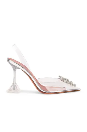 Amina Muaddi Begum Glass shoes, Transparent color