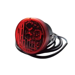 Aspock Roundpoint II LED Rear Light with Stop/Tail Lamp - 32-7600-707
