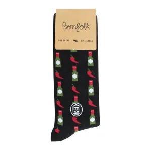 Bonfolk Hot Sauce Socks