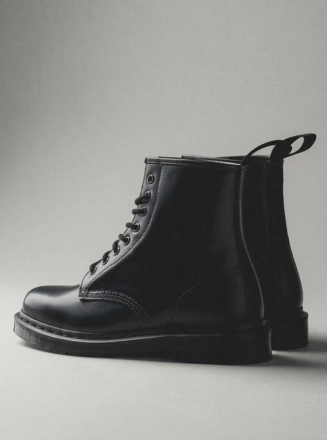 DR. MARTENS 1460 BLACK SMOOTH MONO