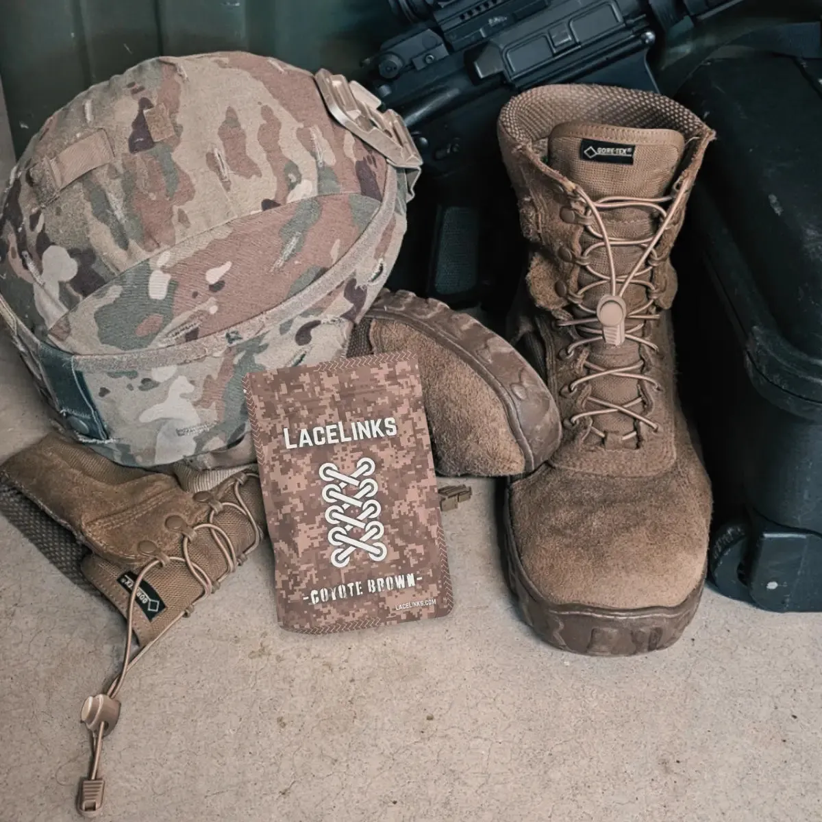 Elastic Combat Bootlaces