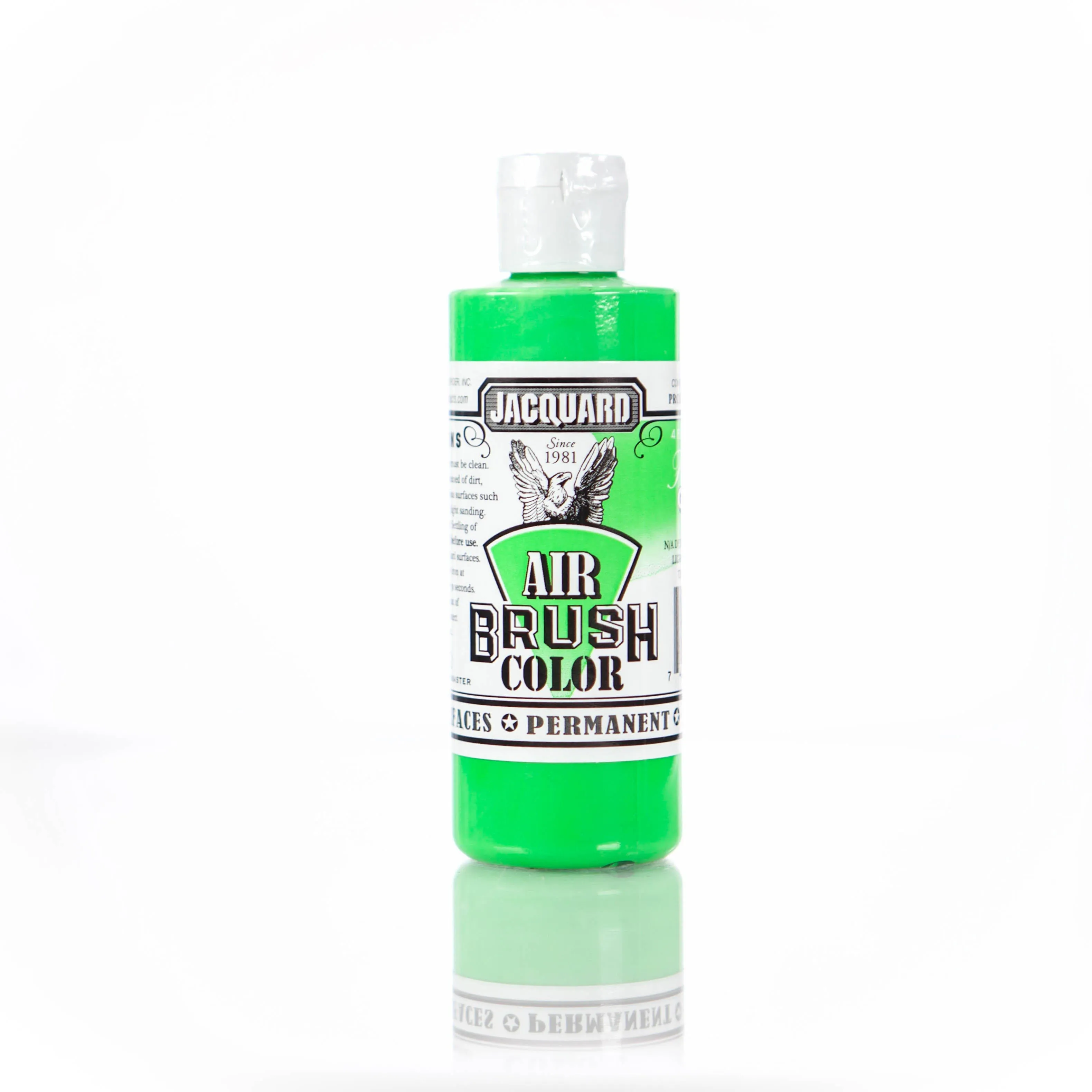 Fluorescent Green Jacquard Airbrush Paint