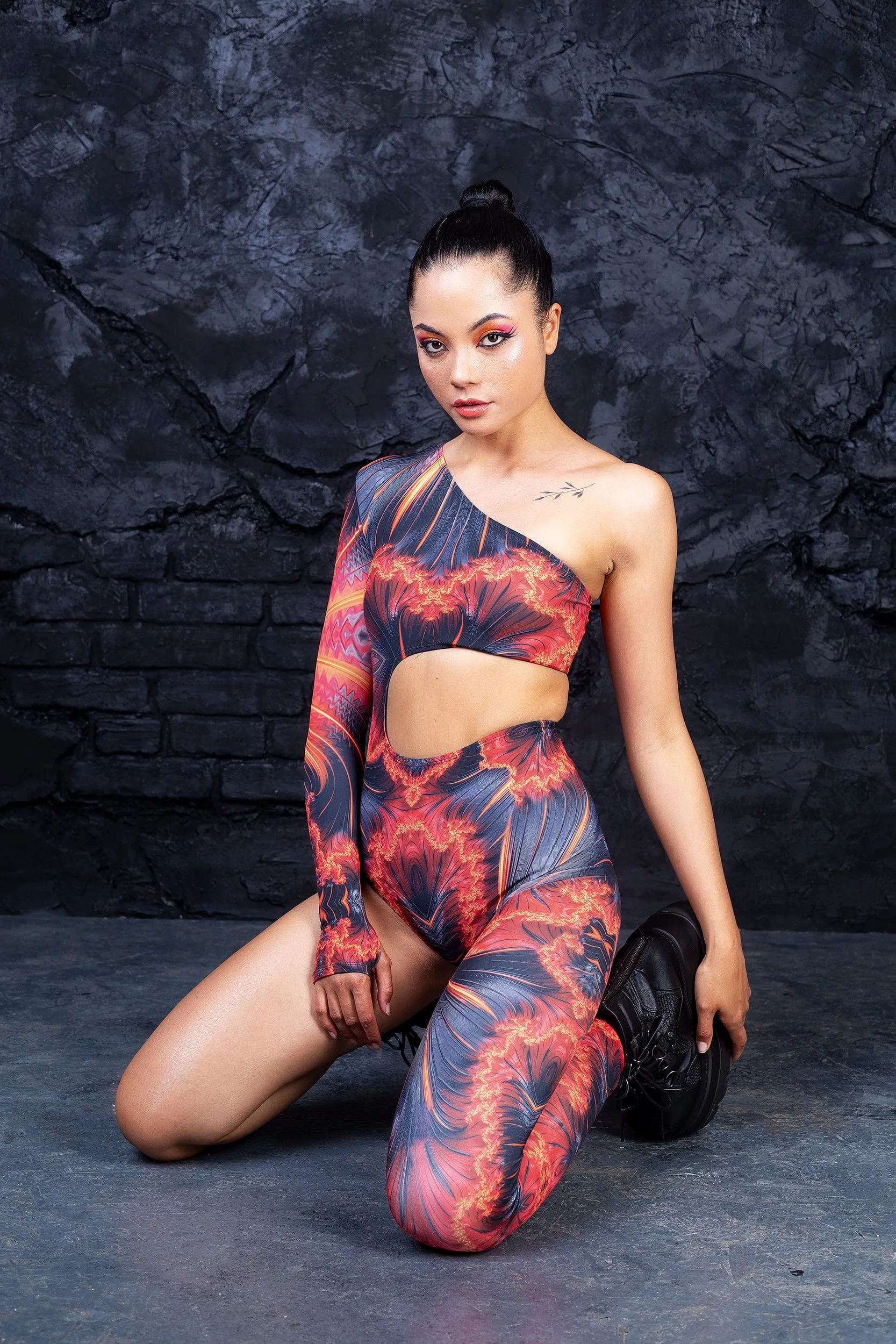 Fuego Asymmetrical Costume