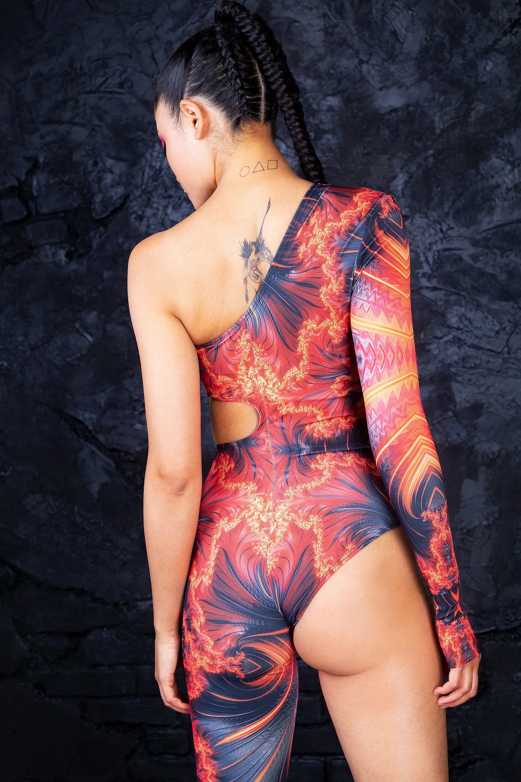 Fuego Asymmetrical Costume