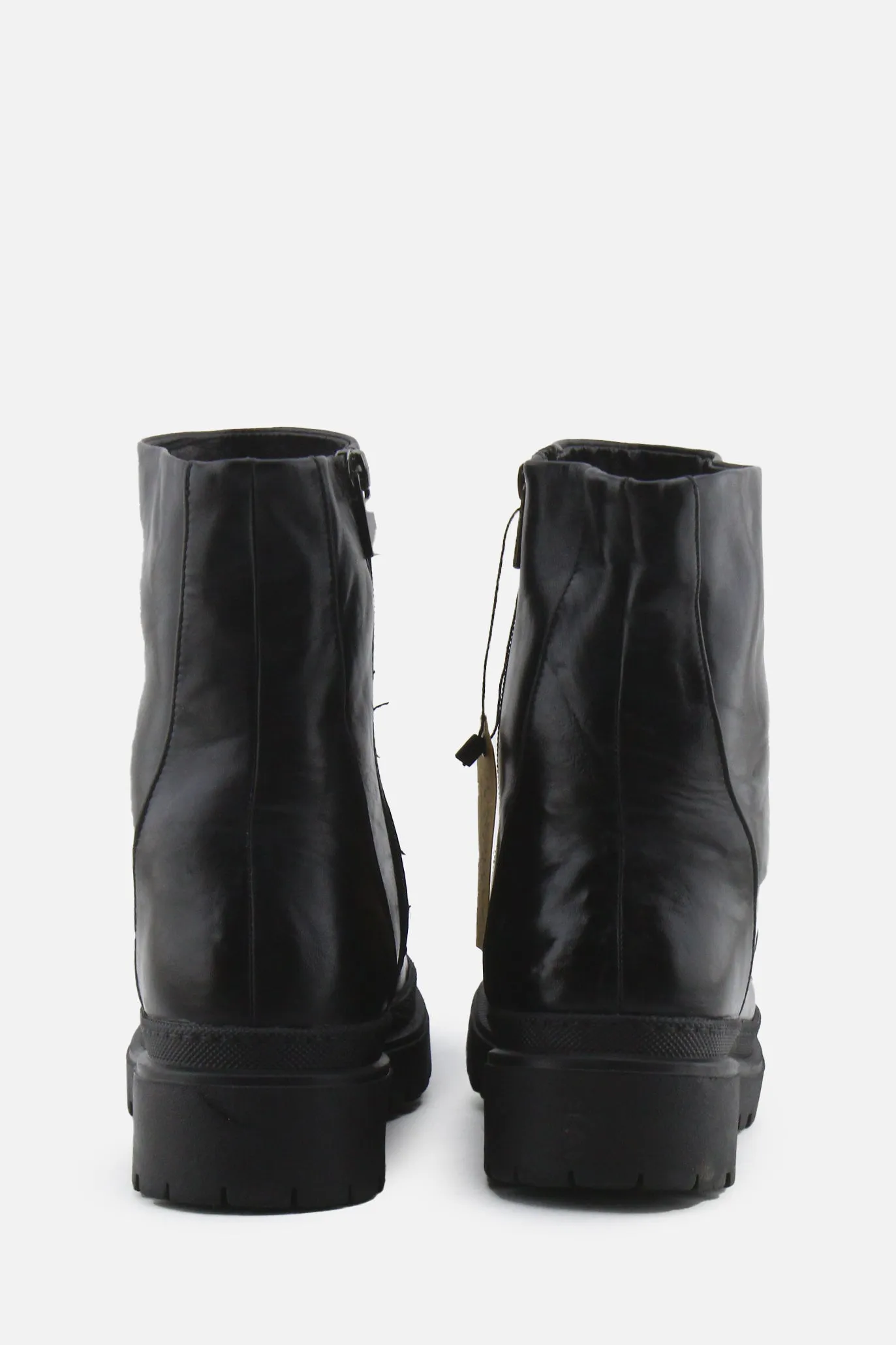 Jenny Fairy Zipper Chelsea Ankle Boots | 100% Authentic Leather