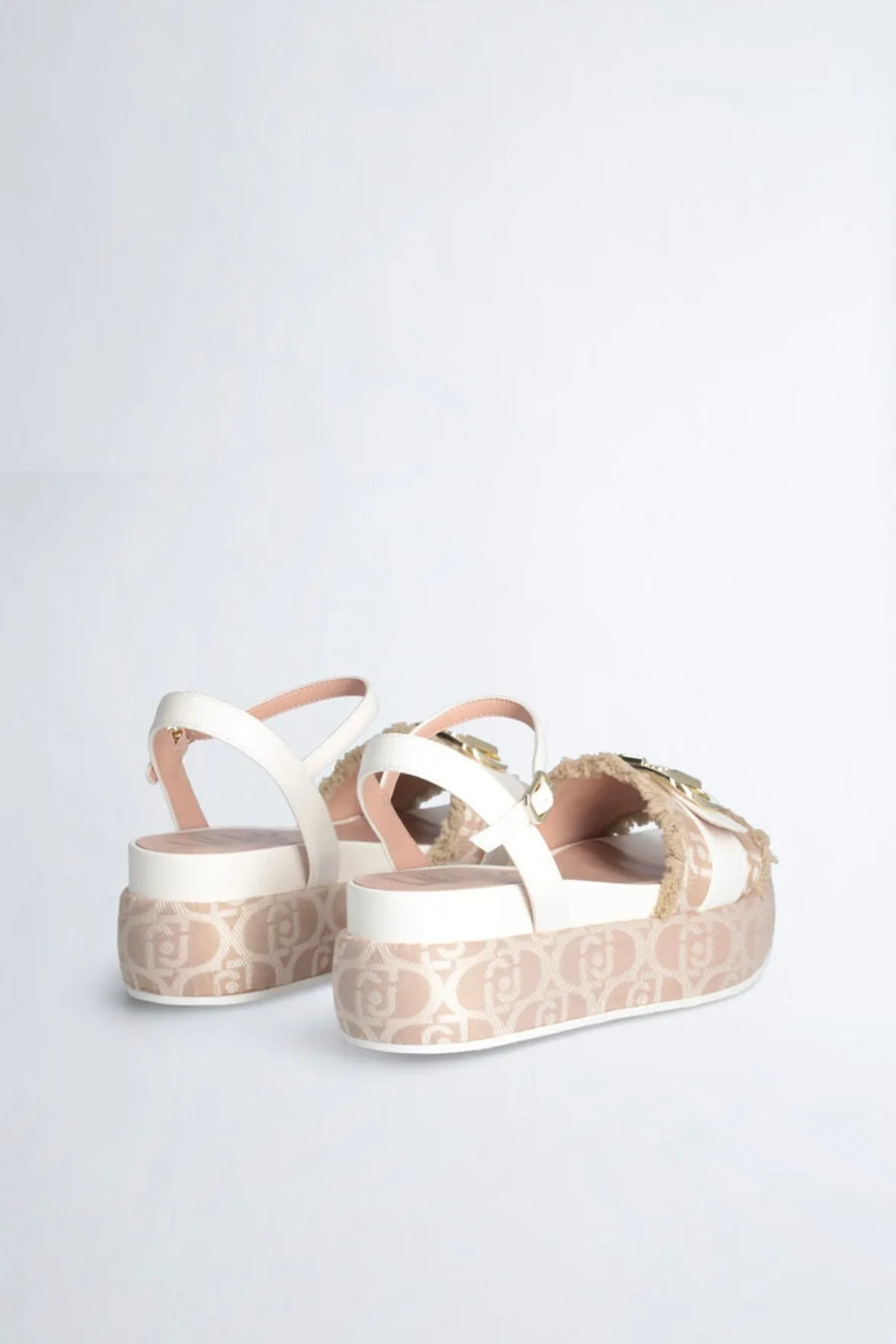 Liu Jo - Platform Monogram Sandals