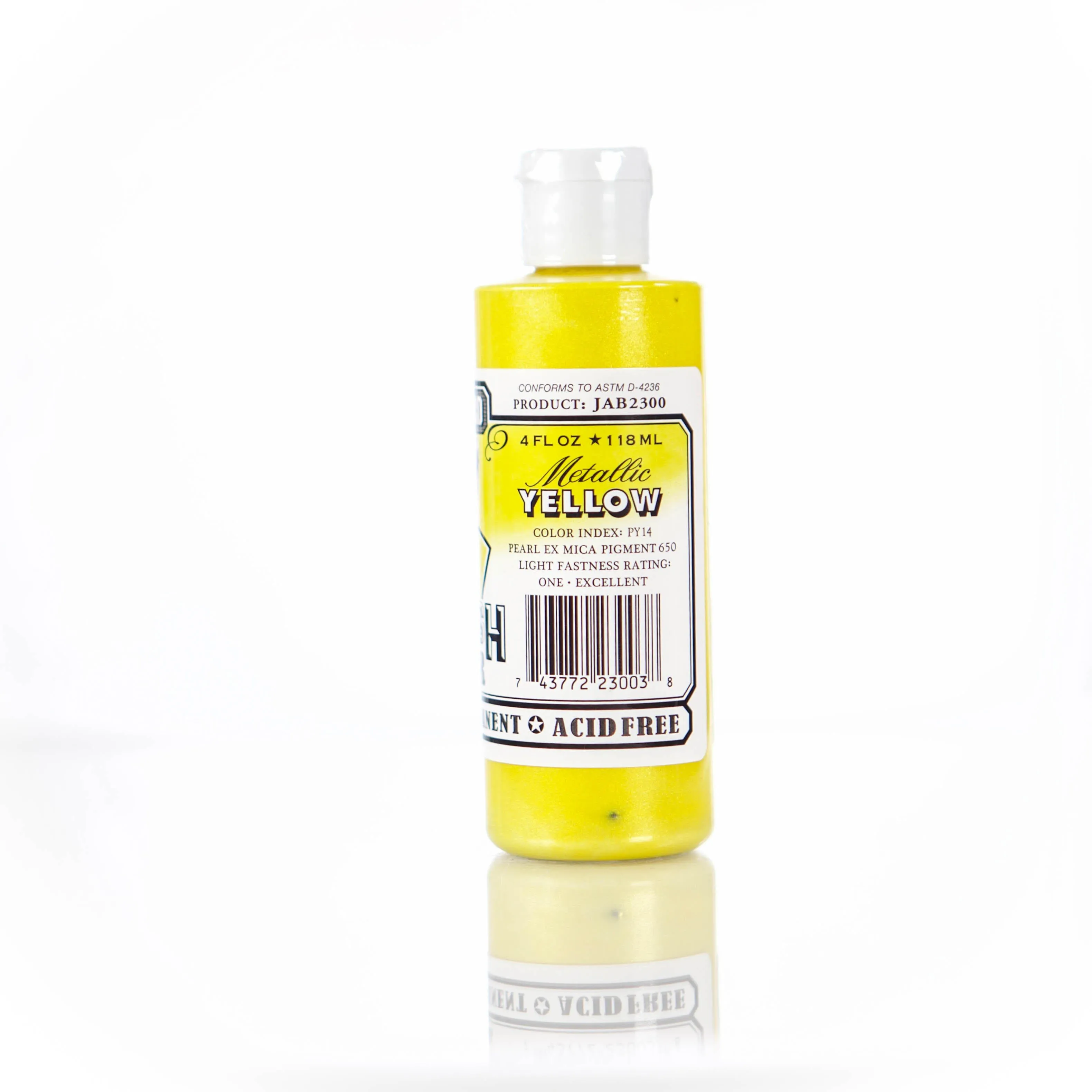 Metallic Yellow Jacquard Airbrush Paint
