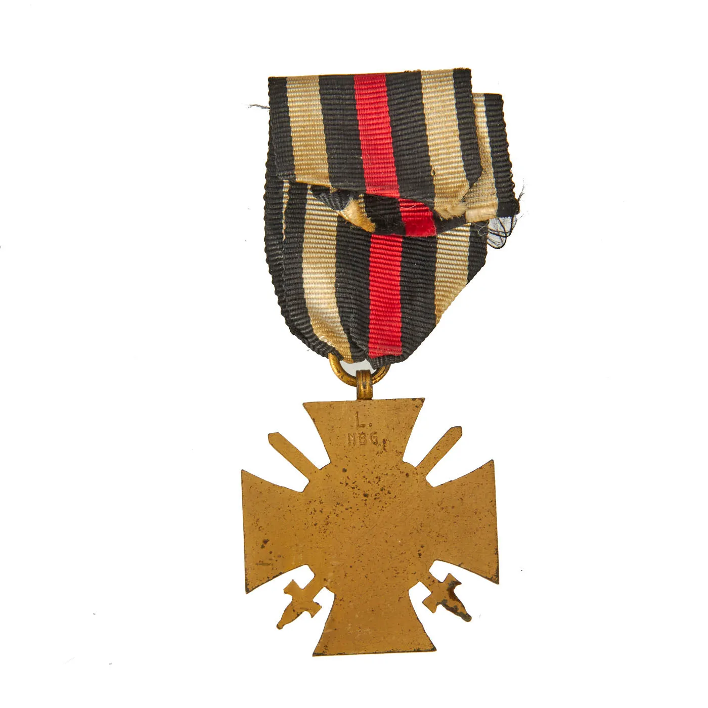 Original German WWI & WWII German Medal, Ribbon and Buckle Lot - 9 Items