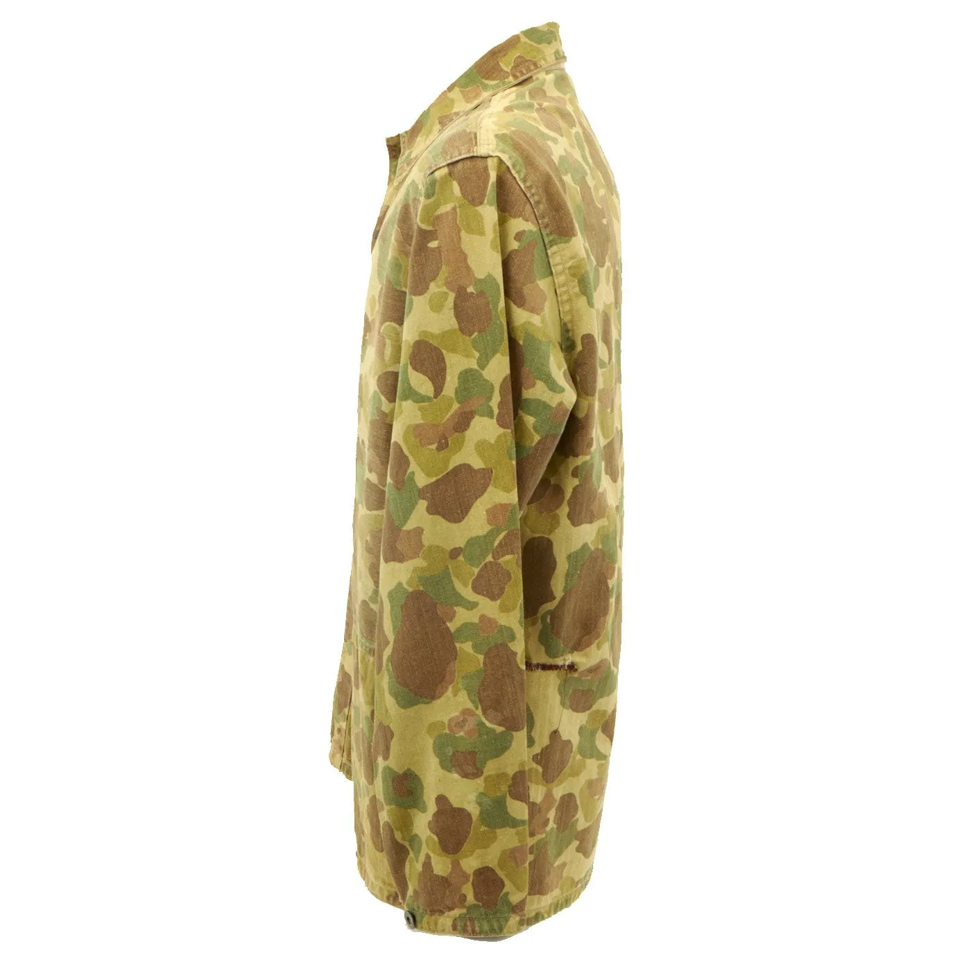 Original U.S. WWII USMC P44 Frogskin Reversible Camouflage HBT Shirt
