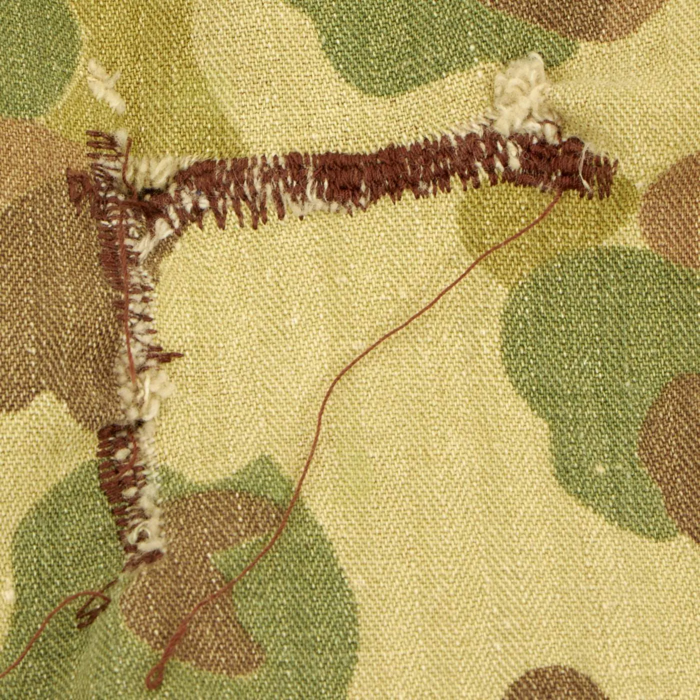 Original U.S. WWII USMC P44 Frogskin Reversible Camouflage HBT Shirt