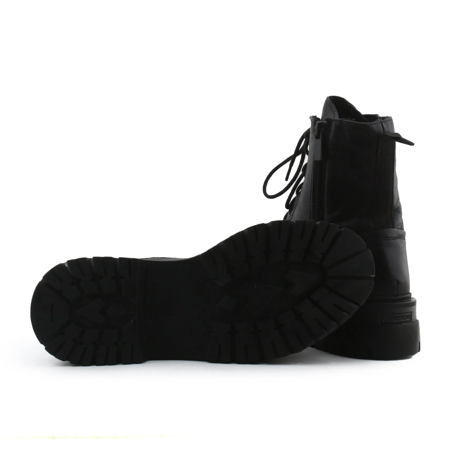 Stradivarius Laces Combat Boots | 100% Authentic Leather