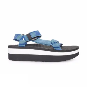 Teva Flatform Universal French Blue Sandals